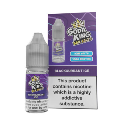 blackcurrant ice vape juice - Soda King Bar Salt - Blackcurrant Ice