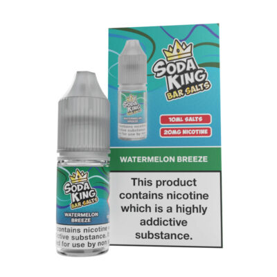 best nic salt vape - Soda King Bar Salt - Watermelon Breeze