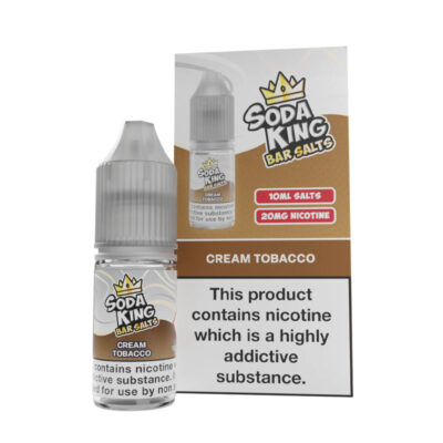 cream tobacco vape juice - Soda King Bar Salts - Cream Tobacco