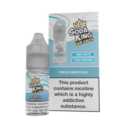 minty menthol - Soda King Bar Salts - Fresh Menthol