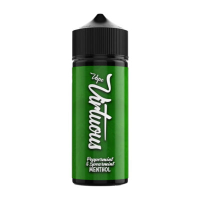 Menthol Flavour E-liquids - Vape Virtuous - Peppermint Spearmint Menthol - 100ml