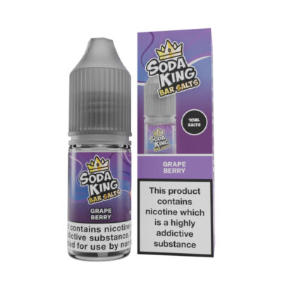 fruit vape - Soda King Bar Salt - Grape Berry