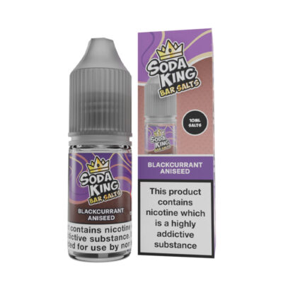 blackcurrant vape - Soda King Bar Salts - Blackcurrant Aniseed