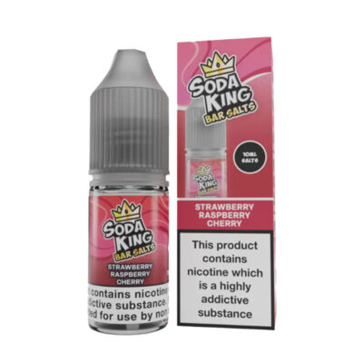 Soda King Bar Salts - Strawberry Raspberry Cherry - SWVD