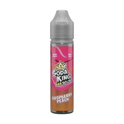 Soda King Bar Series 50 50 - Raspberry and Peach